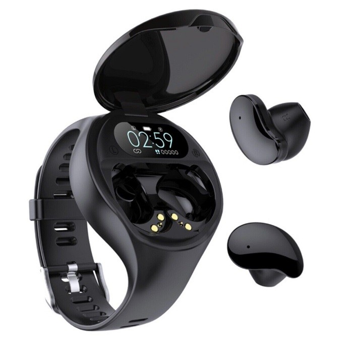 Huawei Watch Buds Smart Watch with Wireless Earphones, Black- SGA-B19 |  Best price in Egypt | B.TECH