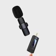 K35 Wireless single Microphone For 3.5mm Supported Devices