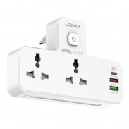 LDNIO-20W 3-Port USB Charger Extension