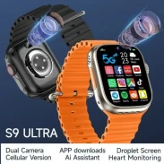 S9 ULTRA 4G Android Smartwatch Dual Camera Setup